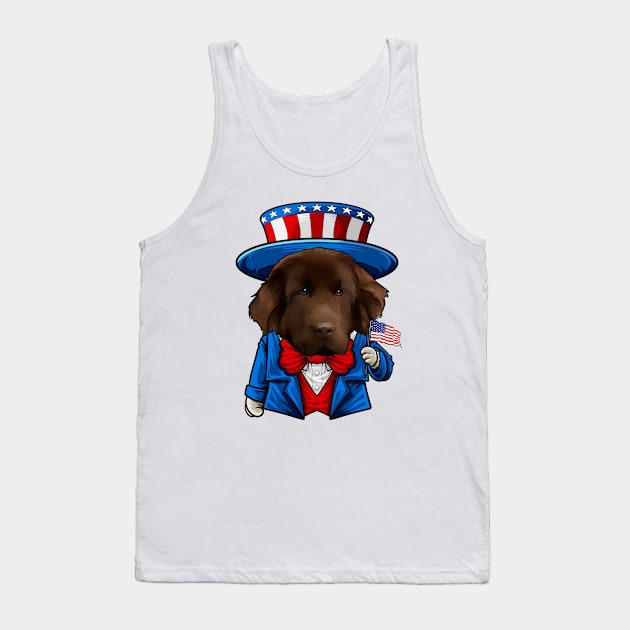 Fourth of July Newfoundland Tank Top by whyitsme